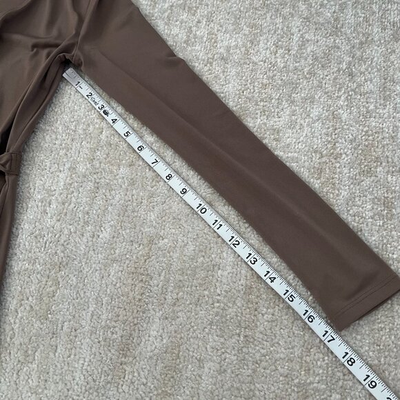 NWT Forever 21 Boho Summer Wrap Long Sleeve Dress S Taupe - Picture 7 of 11